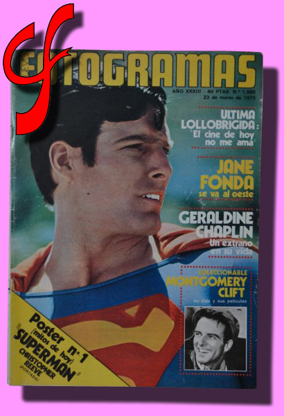 NUEVO FOTOGRAMAS. N 1588. 23 de marzo de 1979. Portada Superman